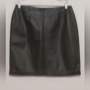 🏷Apostrophe leather skirt